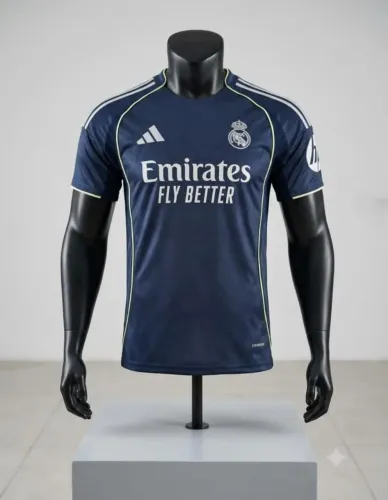 Camisa Real Madrid- preta- uniforme 2