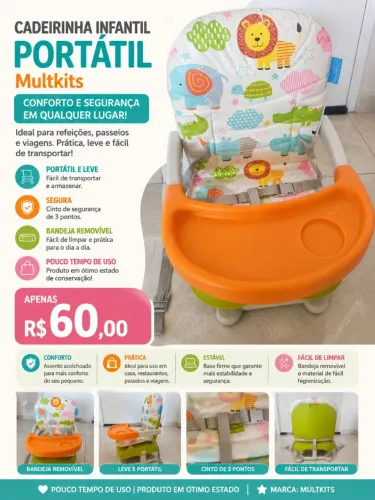 Cadeirinha de alimentação 
