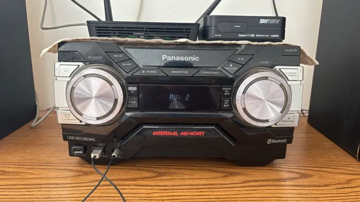 Som Panasonic SA-AKX700 2000W Bluetooth USB Original