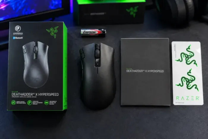 [LACRADO] Mouse Razer Deathradder V2 X Hyperspeed 2.4 GHz Bluetooth Original