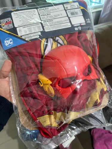 Fantasia infantil The flash tamanho G 