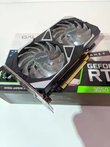RTX 3050 8GB GALAX EX Gamer com Caixa na garantia. envio gratis olx