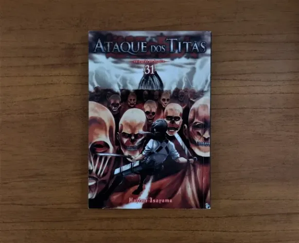 Mangá Ataque dos titãs, volume 31