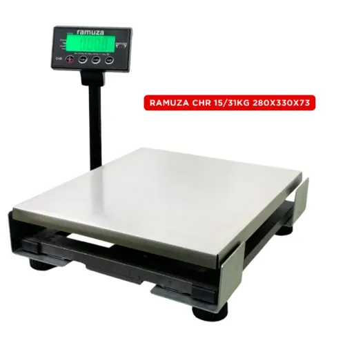 Balança de Checkout Ramuza CHR 15/31KG X 5/10G