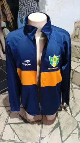 Jaqueta esportiva seleção brasileira de rogby 