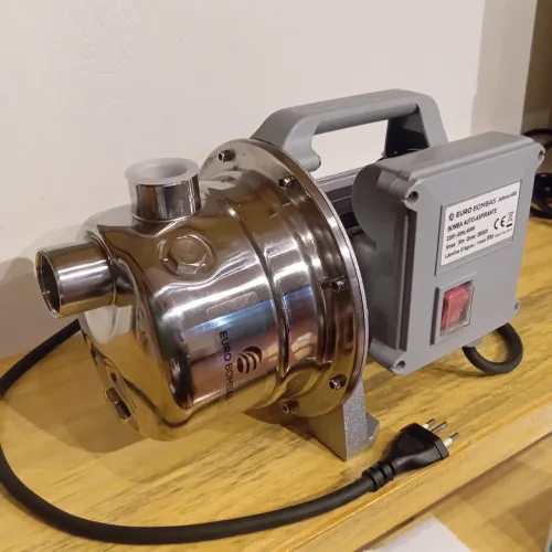 Bomba Autoaspirante 1/2hp Jetinox-400 watts Eurobombas Monofásica 220v - Até 30 Metros