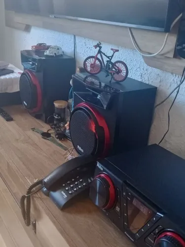 Vendo um mini system, Philco semi novo.<br>Em perfeito estado