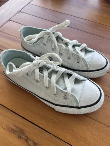 Tennis All Star Converse prateado tamanho 30