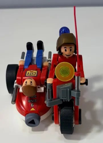Brinquedo de Montar Meccano City Fire Unit 6 - Com Caixa e Manual - 3 Formas de Montar