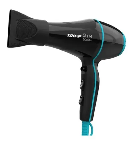 Secador de Cabelo Taiff Style 2.000 watts 220 - 230 V ~ 50 60 Hz - Preto Azul