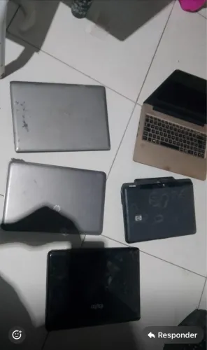 Notebook não liga para retirar o peça