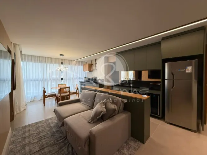 Apartamento para locação no Nova Campinas em Campinas - Confortável e Mobiliado.