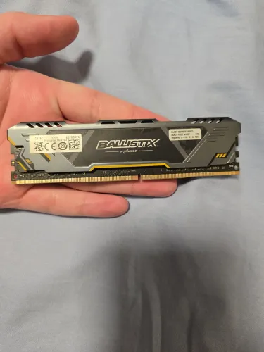 Memórias Ddr4 Crucial Ballistix, 8gb, 2666mhz