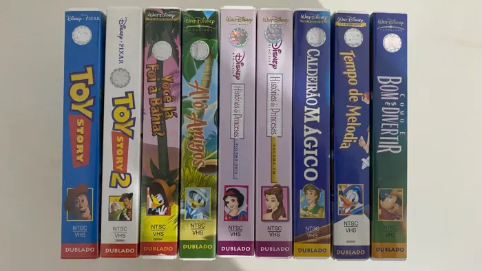 Lote Fitas VHS S Cosmo