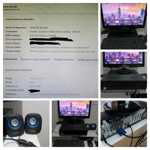 Computador Intel Core i5-6500 CPU 3.20GHz 8GB