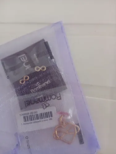 Combo d Romanel BRINCO INFINITO E PINGENTE D CORAÇÃO!