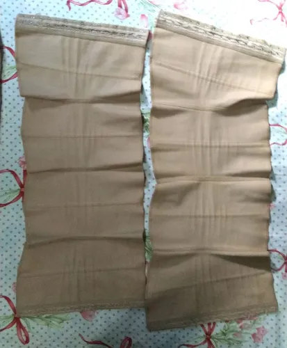 2 cintas modeladoras marca Esbelt na cor chocolate (semi novas)