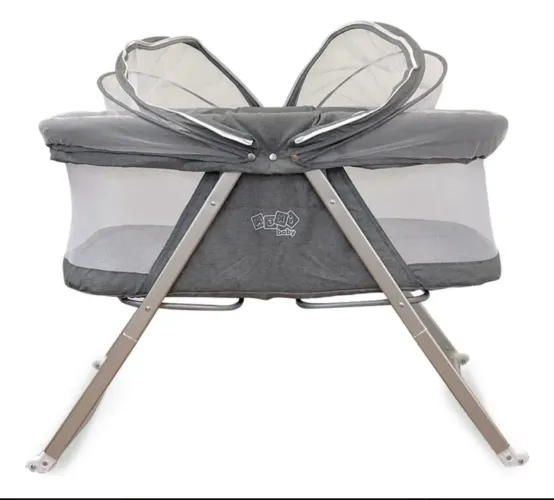 Moisés Berço Portátil Com Balanço Comfy Maxi Baby Até 9kgs