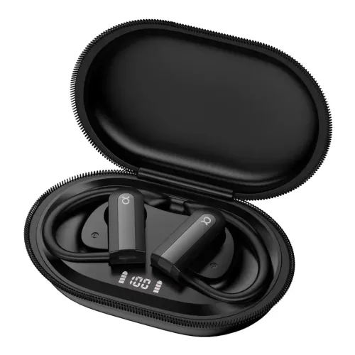 Fone de Ouvido Bluetooth In-ear Gold FN-B21A Preto Gamer Resistente à Água