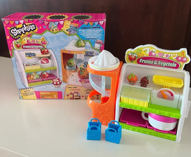 SHOPKINS - Banca de Frutas e Vegetais