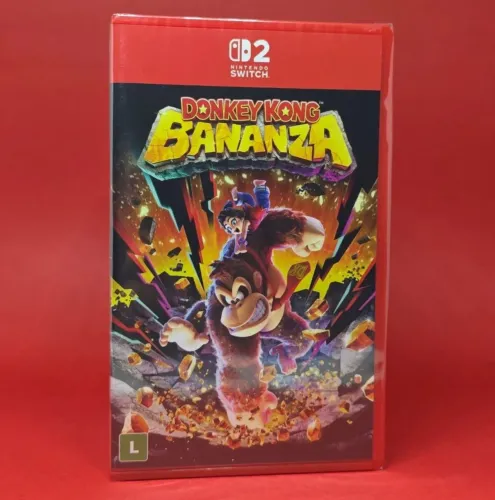 Novíssimo Jogo Donkey Kong Bananza Lacrado 