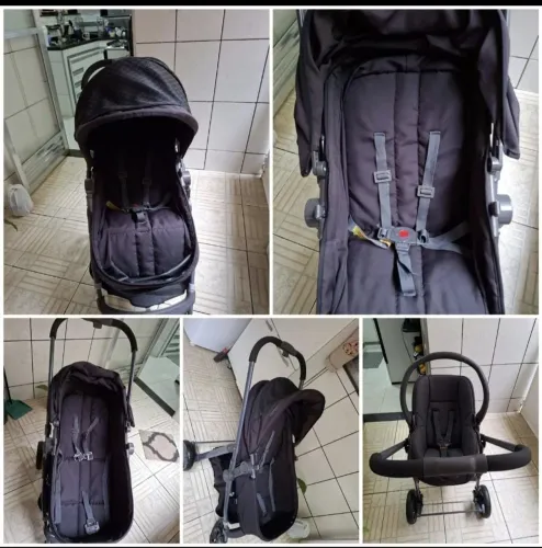 Vende-se carrinho moeis e bebe conforto 