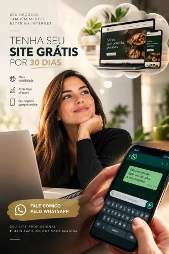 Site de Graça o primeiro mês