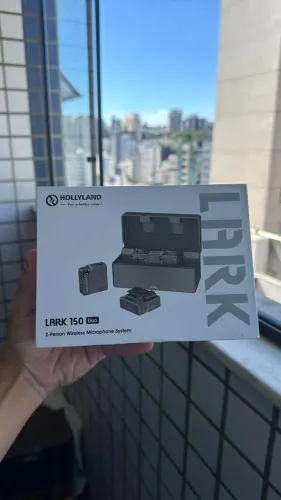 Microfone Hollyland LARK 150 DUO
