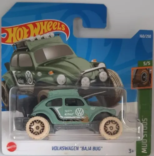 Hot Wheels Volkswagen Baja Bug Verde 2021
