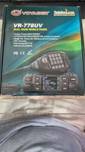 Rádio Voyager VR-778UV - usado