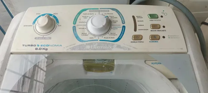 Máquina De Lavar 8k Electrolux Em Pleno Funcionamento Muito bem Conservada.