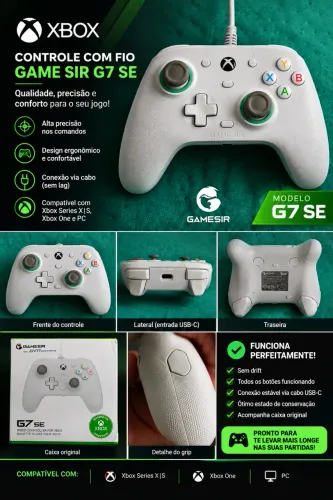 Controle xbox