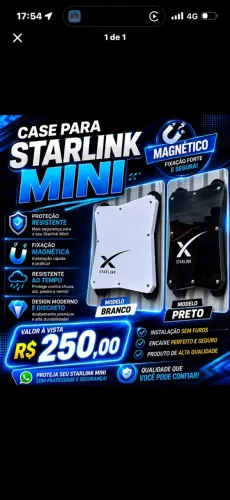 Case para Starlink Mini - NOVAS - Promoção