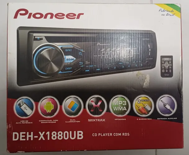 CD Player Pioneer Novo na caixa 