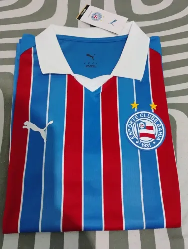 CAMISA BAHIA PUMA TRICOLOR - VERSÃO JOGADOR