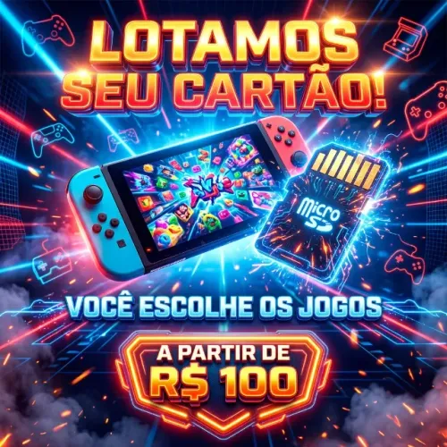 Turbine seu Nintendo Switch com os jogos que você sempre quis! ?