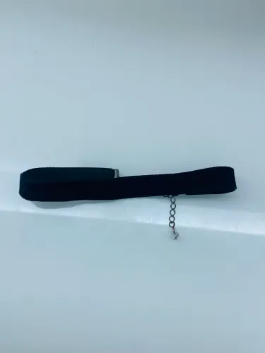 Chocker em veludo ajustável Cristal Premium