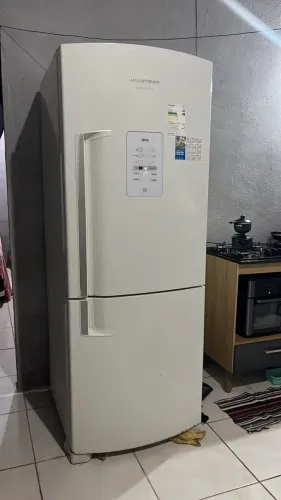 Geladeira Brastemp inversa