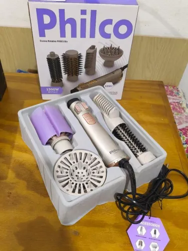 Escova Rotativa Philco 5 em 1 Bivolt - Completa 