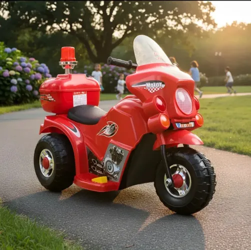 Moto elétrica de brinquedo 