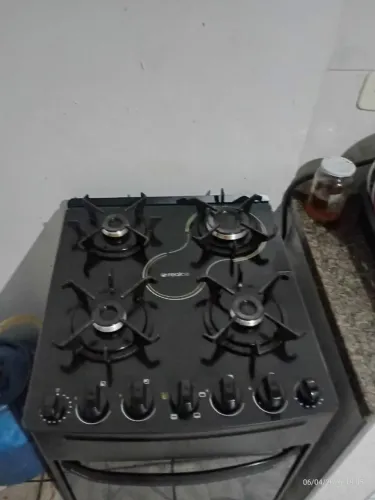 Fogão a gás mais forno com Airfryer junto