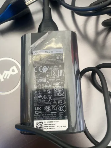Fonte Dell 45w tipo C original  nova xps
