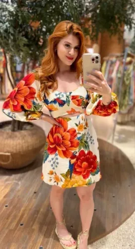Vestido Bela Chita Farm GG