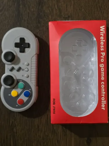 Controle para Nintendo Switch estilo SNES