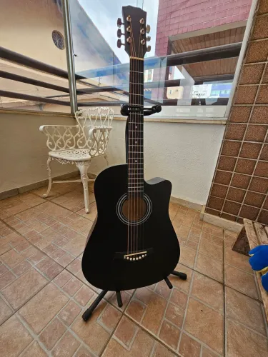 Vendo Violão Clássico Acústico Iniciantes c/ Cordas de Aço