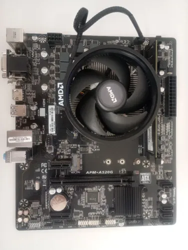 Kit Ryzen 5 Pro - Placa mãe e processador