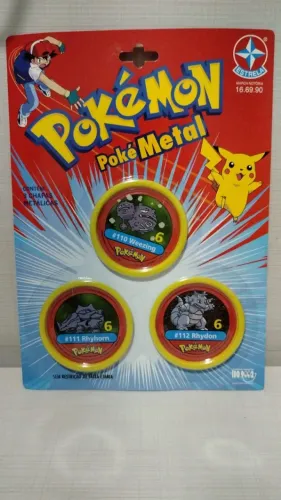 Cartela Pokémon Pokémetal 2