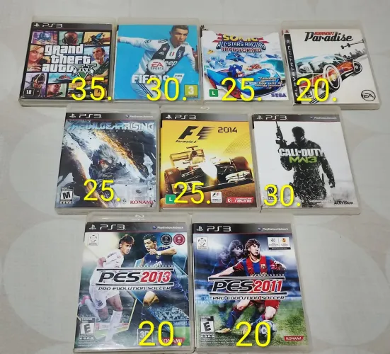 Jogos originais ps3