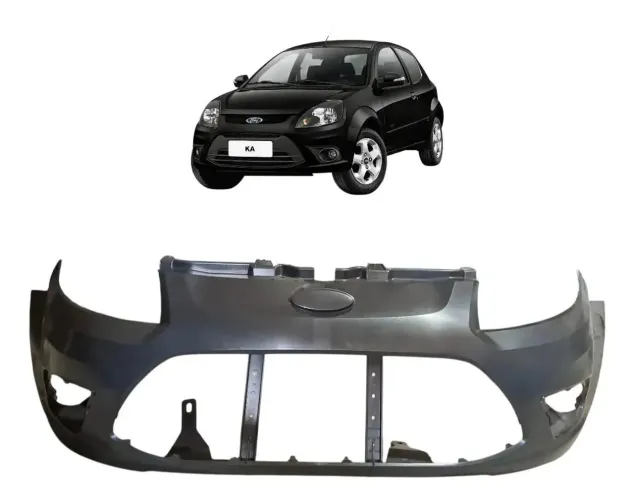 Parachoque Dianteiro Ford Ka 2012 2013 2014 Preto