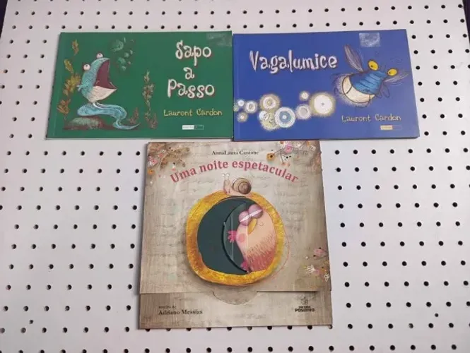 Kit Livros Bebê: vagalume e sapo a passo e uma noite inesquecível